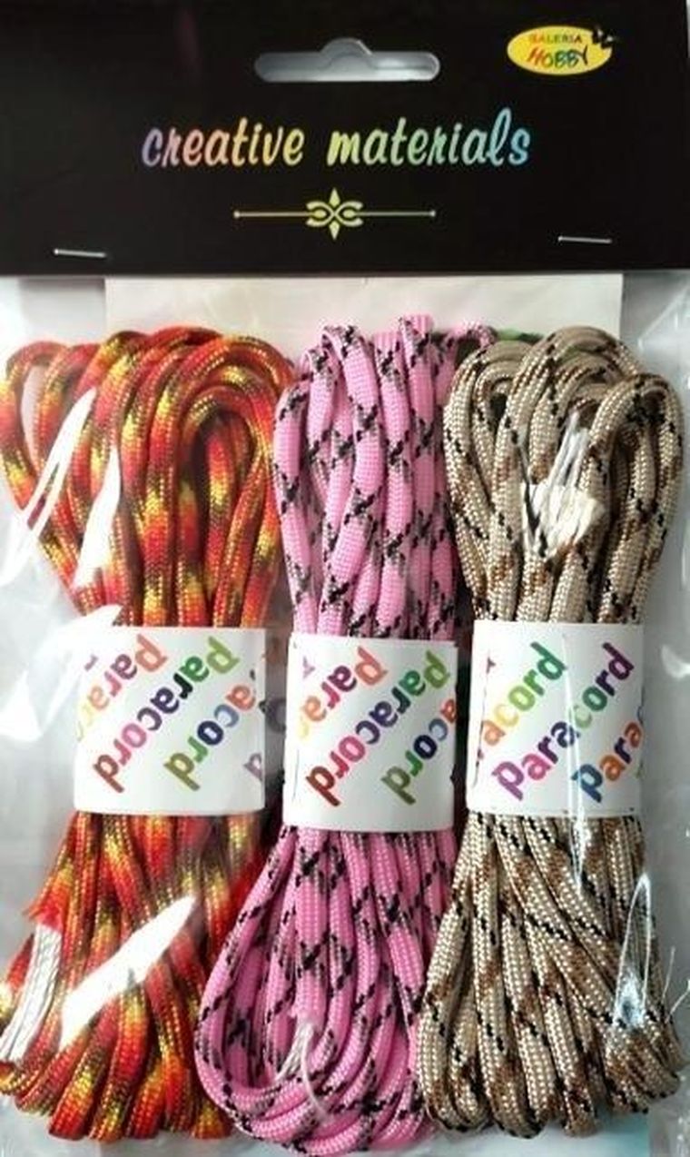 Galeria Hobby, Paracord, linka, 2,8mb, 3 kolory