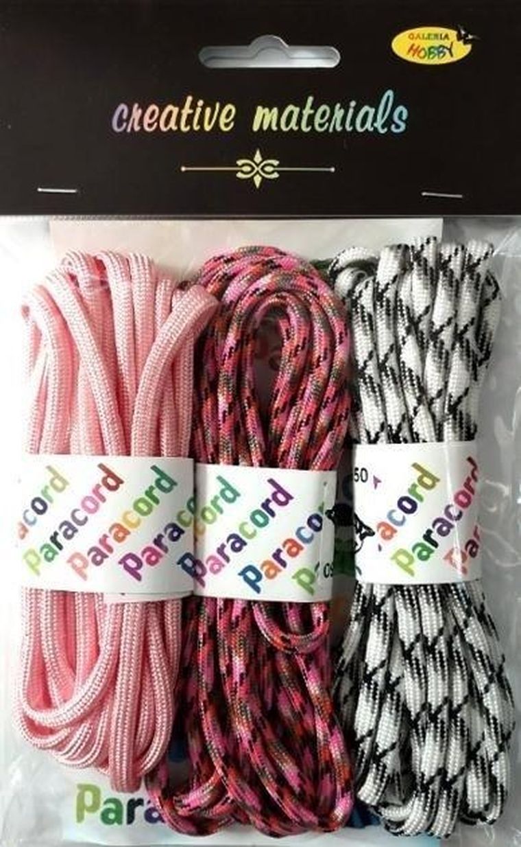 Galeria Hobby, Paracord, linka, 8mb, 3 kolory