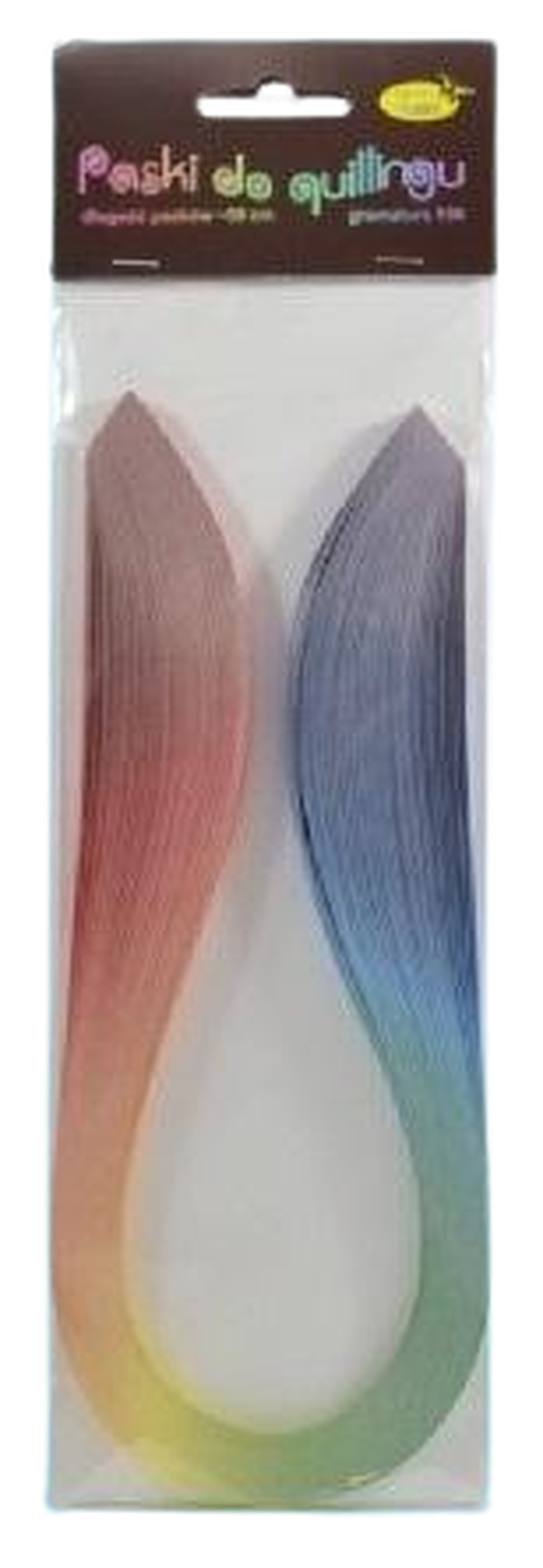 Galeria Hobby, paski cieniowane, tęcza, 10 mm x 48 cm