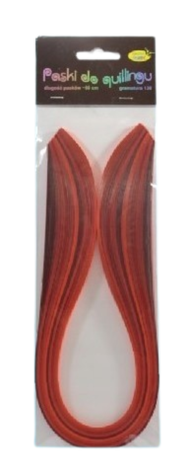 Galeria Hobby, paski do quillingu, czerwone, 5 mm, 100 szt.