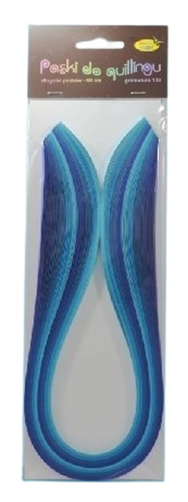 Galeria Hobby, paski do quillingu, niebieskie, 3 mm, 100 szt.