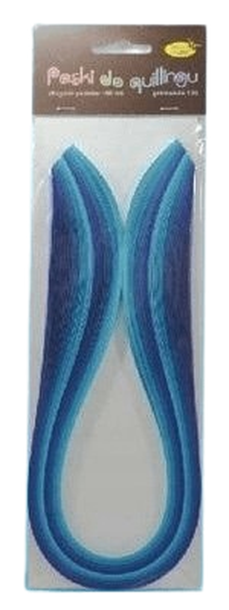 Galeria Hobby, paski do quillingu, niebieskie, 5 mm, 100 szt.