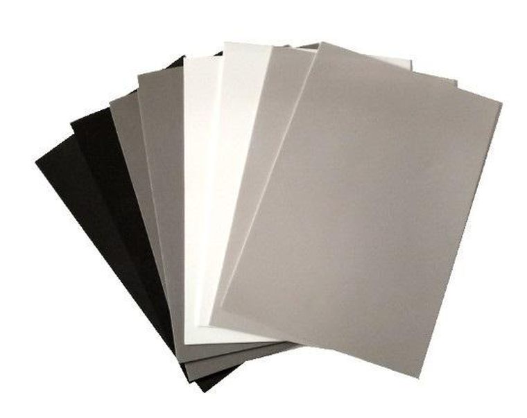 Galeria Hobby, pianka szaro, czarna, 8 arkuszy, 20-30 cm