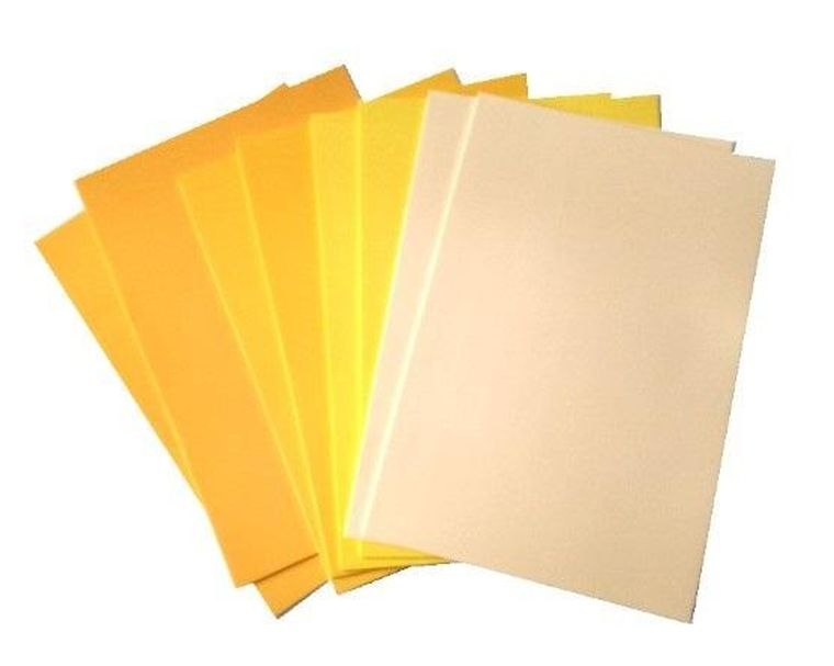 Galeria Hobby, pianka żółta, 8 arkuszy, 20-30 cm