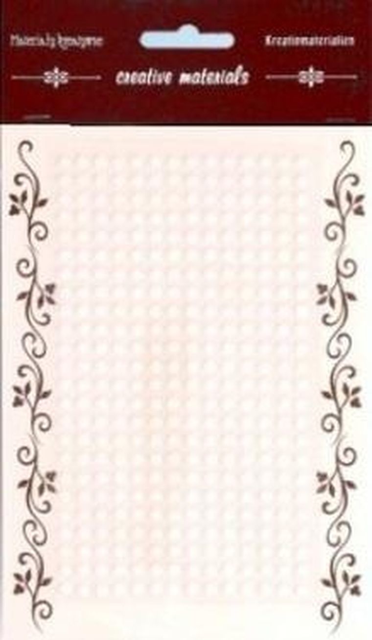 Galeria Hobby, półperełki, białe, 4 mm, 336 szt.