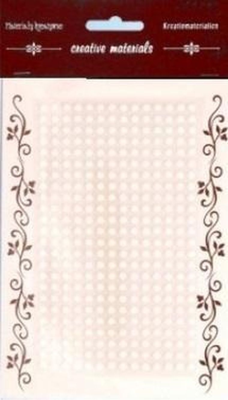 Galeria Hobby, półperełki, perłowe, 4 mm, 336 szt.