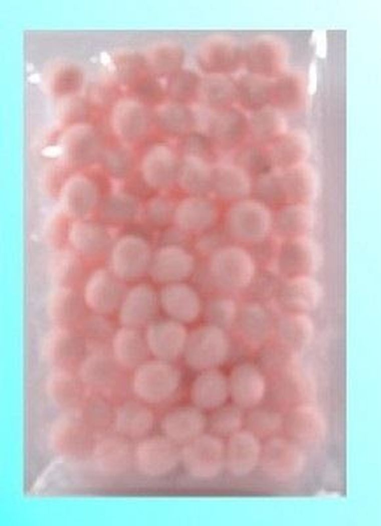 Galeria Hobby, pompony, jasnoróżowe, 10 mm, 100 szt.