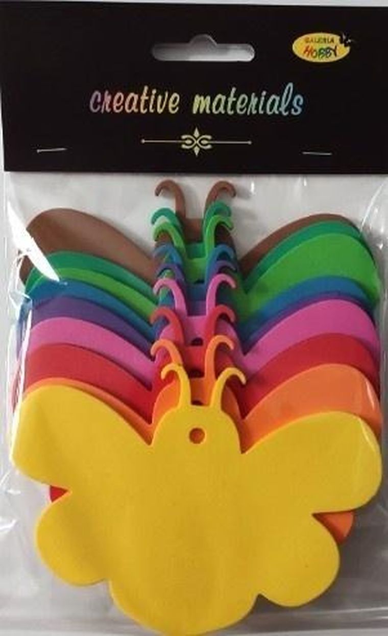 Galeria Hobby, pszczółki z pianki, 11,5-8 cm, 9 szt.