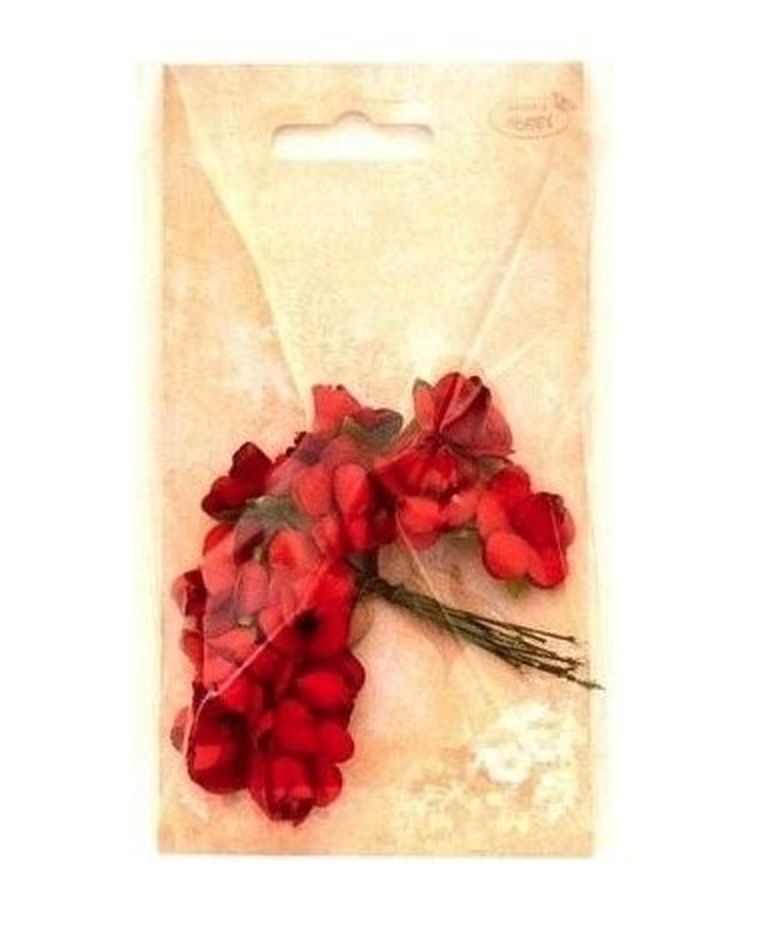 Galeria Hobby, róże papierowe, czerwone, 12 szt.