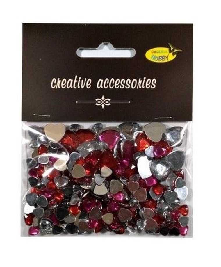 Galeria Hobby, serca akrylowe, 23g