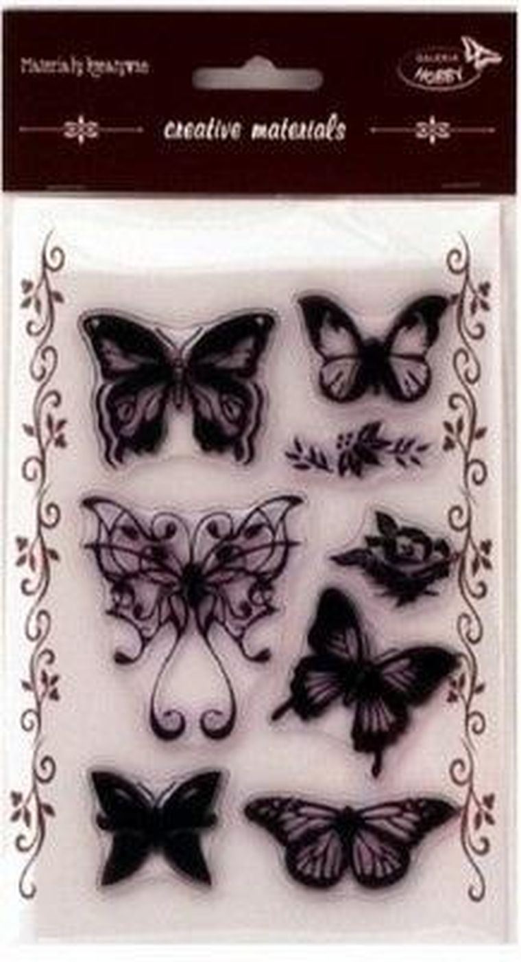 Galeria Hobby, stemple kreatywne, motyle