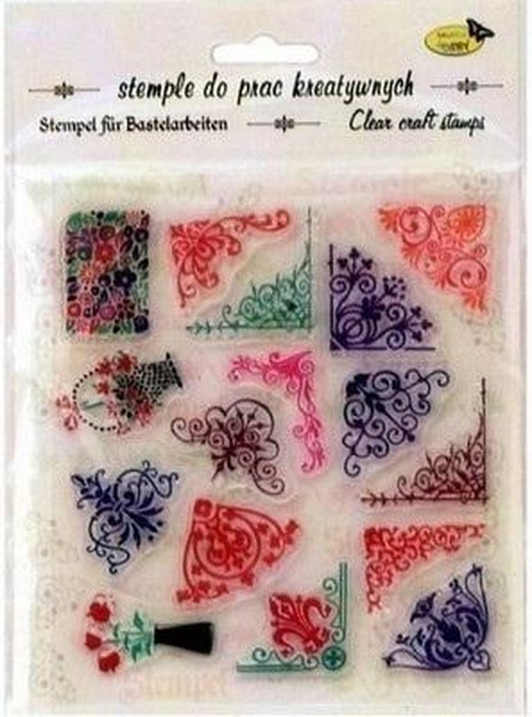 Galeria Hobby, stemple kreatywne, ornament, 14-16 cm