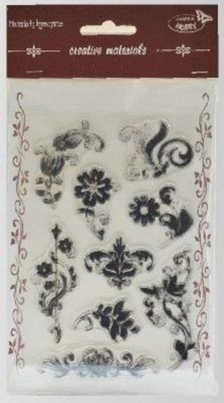 Galeria Hobby, stemple kreatywne, ornament roślinny