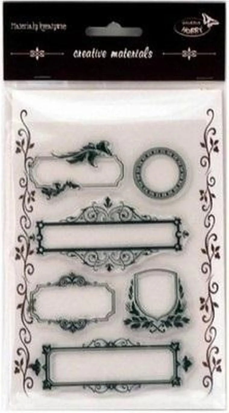 Galeria Hobby, stemple kreatywne, ramki ozdobne