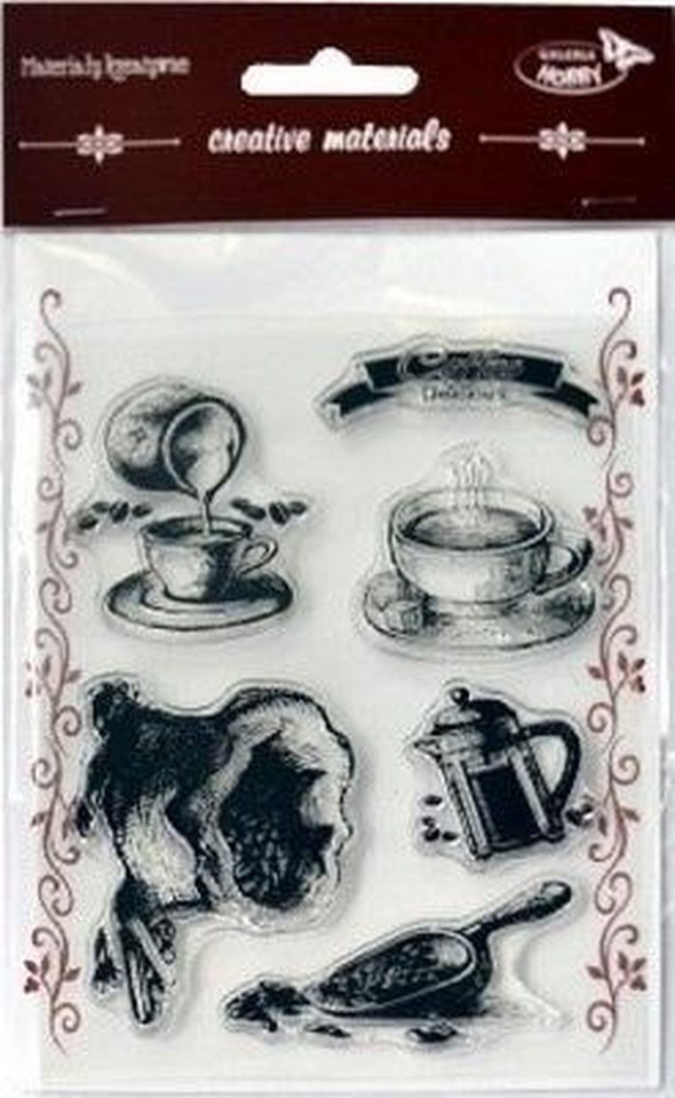 Galeria Hobby, stemple kreatywne, ziarna kawy