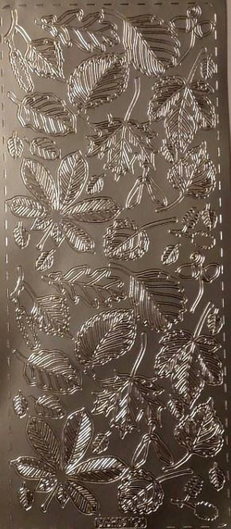 Galeria Hobby, stiker ażurowy, srebrny, 10-23cm