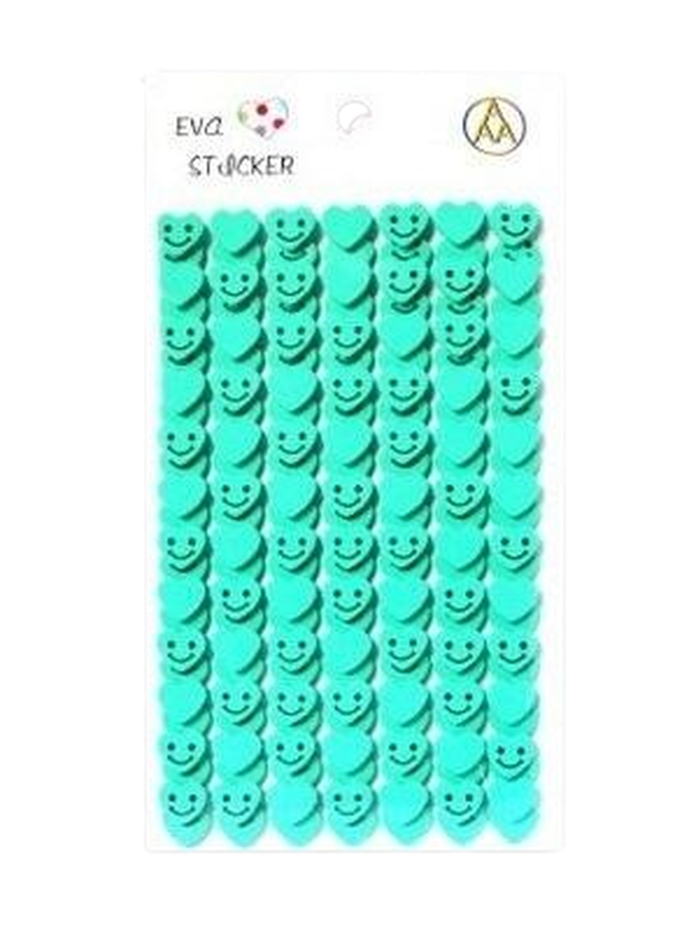 Galeria Hobby, stiker z elementami z pianki, miętowy