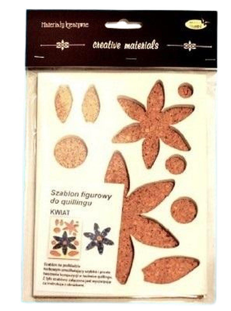 Galeria Hobby, szablon figurowy do quillingu, 14.5-19 cm