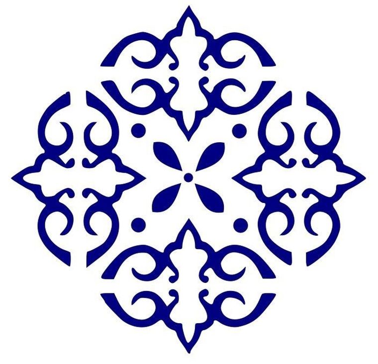 Galeria Hobby, szablon ornament, 20-30 cm