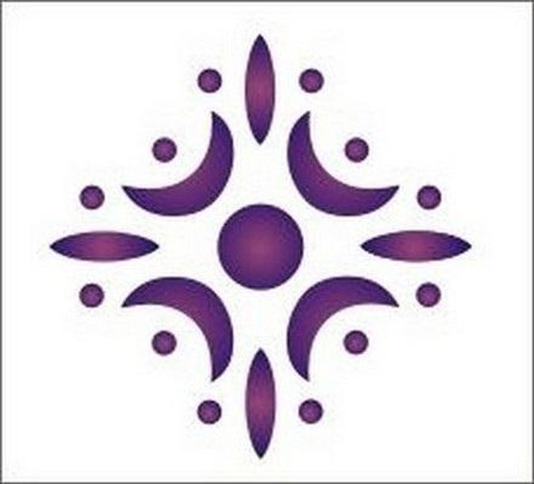 Galeria Hobby, szablon zmywalny, 12-15 cm