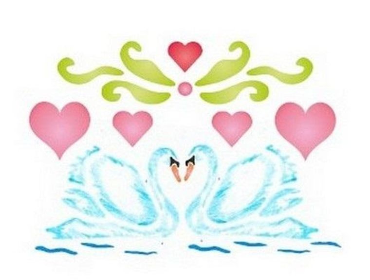 Galeria Hobby, szablon zmywalny, 12-15 cm