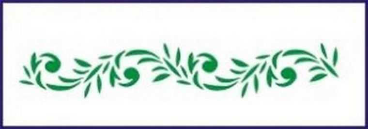 Galeria Hobby, szablon zmywalny, 6-28 cm, 0.5 mm