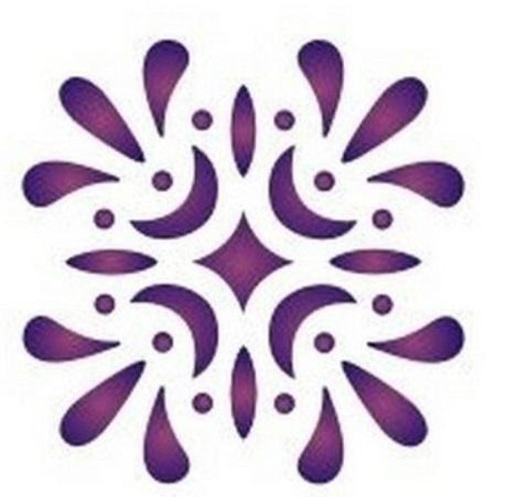 Galeria Hobby, szablon zmywalny, ornament, 12-15 cm, 0, 5 mm