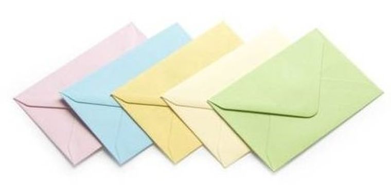 Galeria Papieru, koperta, 7-10 cm, satynowa, 50 szt.