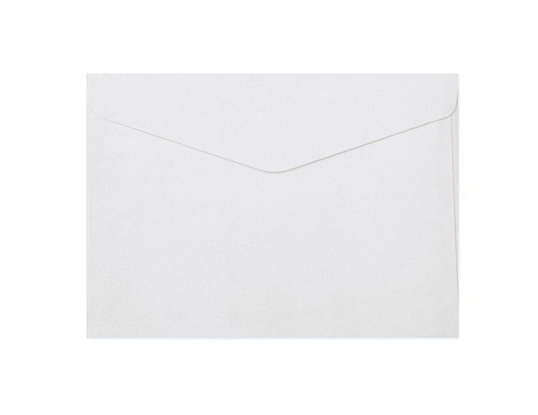 Galeria Papieru, koperta C5, biała perłowa, 10 szt.