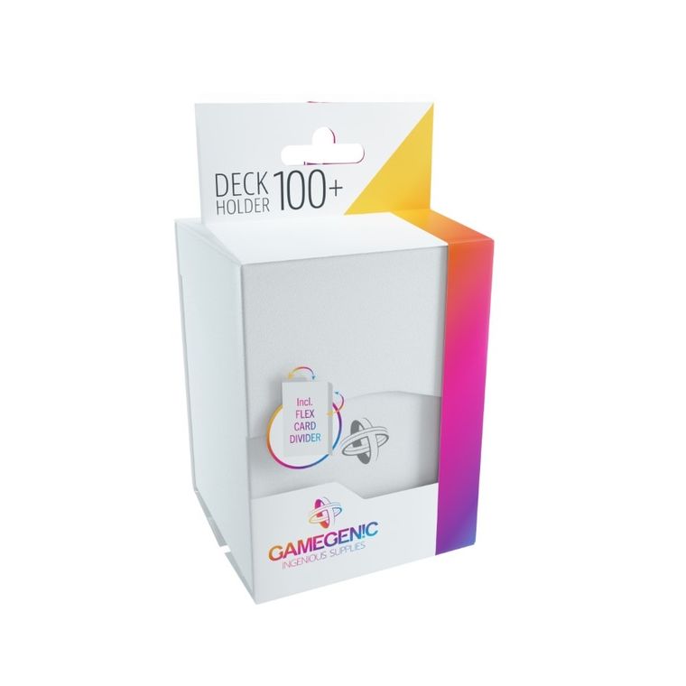 Gamegenic, Deck Holder 100+, pudełko na karty, białe
