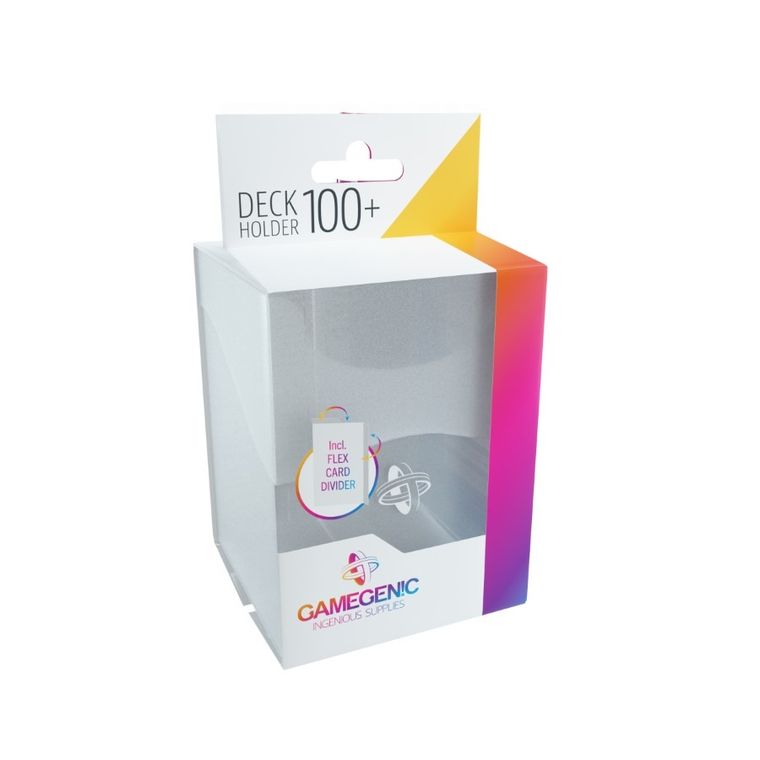 Gamegenic, Deck Holder 100+, pudełko na karty, przezroczyste