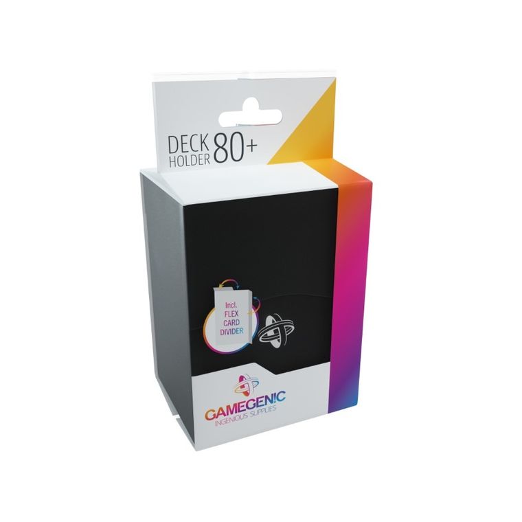 Gamegenic, Deck Holder 80+, pudełko na karty, czarne