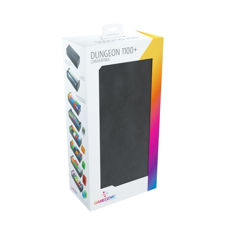 Gamegenic, Dungeon 1100+ Convertible, pudełko na karty, szare
