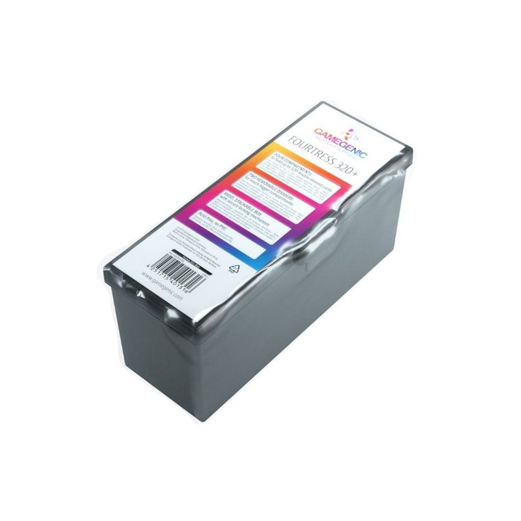 Gamegenic, Fourtress 320+, pudełko na karty, czarne