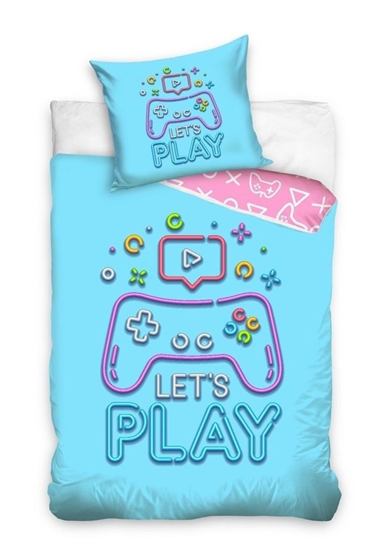 Gamer, 2-częściowy komplet pościeli, 140-200 cm