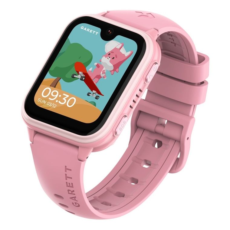 Garett Kids, Vibe, smartwatch, 4G, różowy