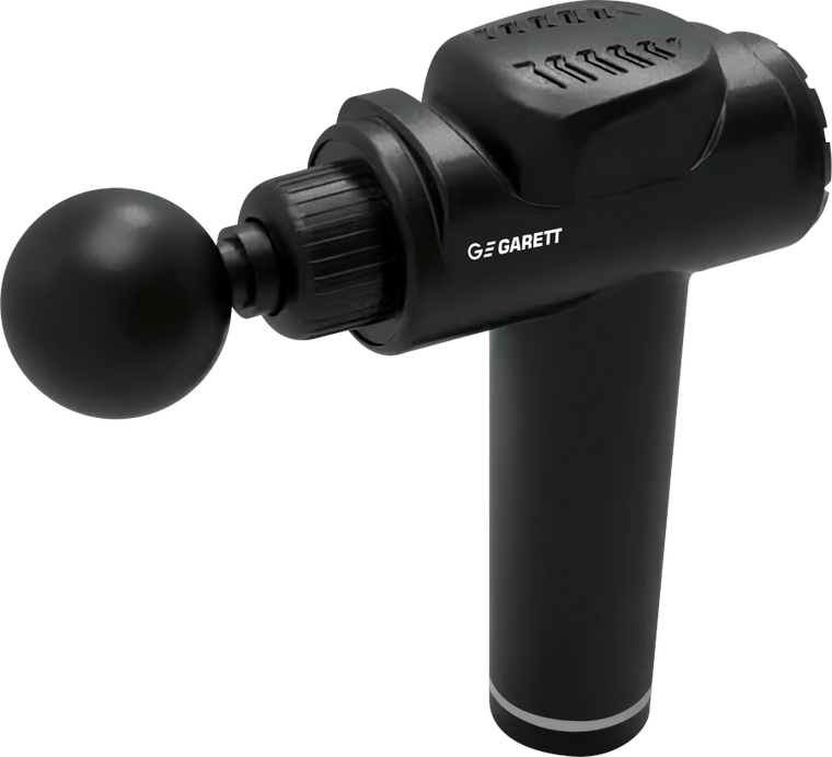 Garett, Powerful, pistolet do masażu, czarny