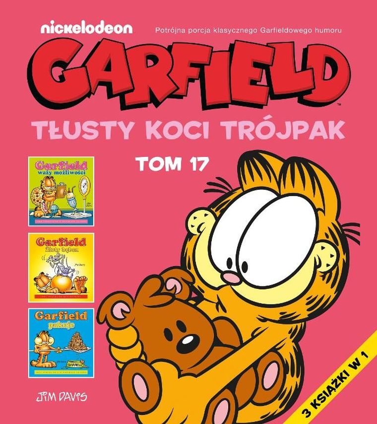 Garfield. Tłusty koci trójpak. Tom 17
