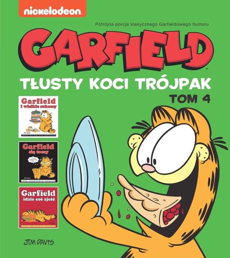 Garfield. Tłusty koci trójpak. Tom 4