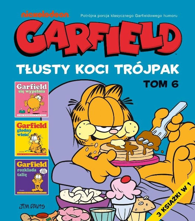 Garfield. Tłusty koci trójpak. Tom 6