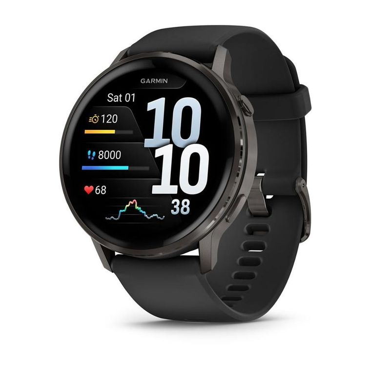 Garmin, Venu 4, smartwatch, 45 mm, Black Slate