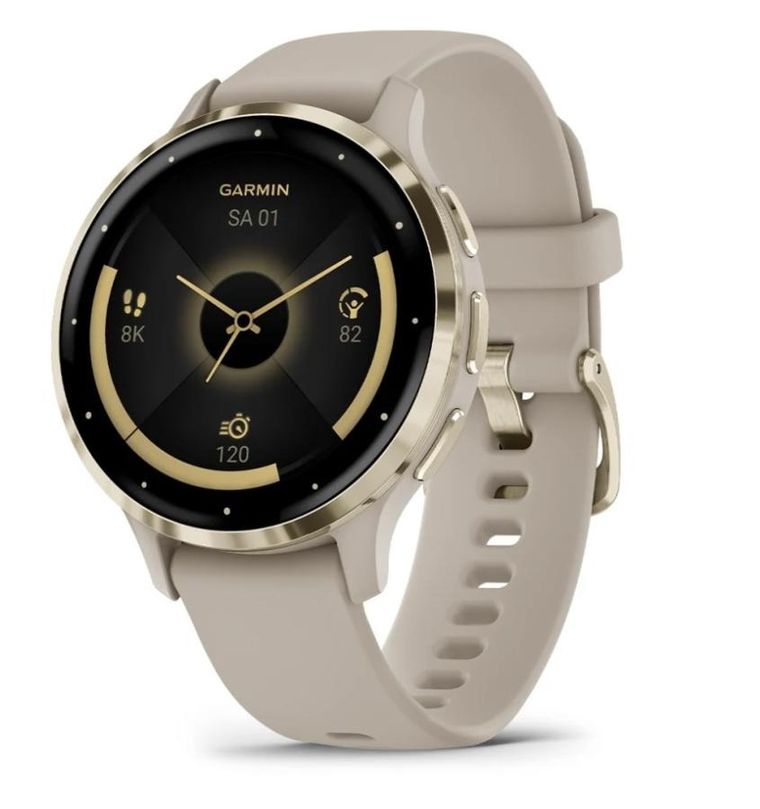 Garmin, Zegarek, Venu 3S 41mm Beżowy