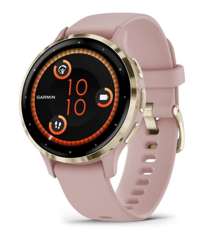 Garmin, Zegarek, Venu 3S 41mm Golden Rose