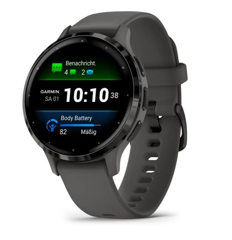 Garmin, Zegarek, Venu 3S Pebble Grey