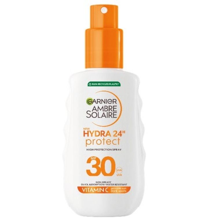 Garnier, Ambre Solaire, Hydra 24H, spray ochronny SPF 30, 150 ml​
