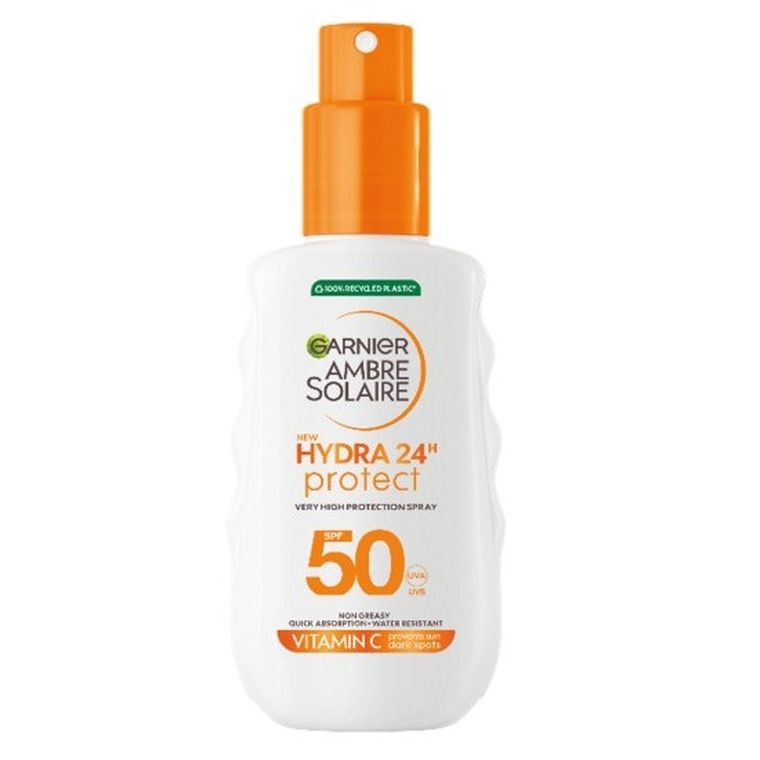 Garnier, Ambre Solaire Hydra 24H, spray ochronny SPF50, 150 ml​