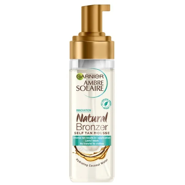 Garnier, Ambre Solaire Natural Bronzer, mus samoopalający do ciała, 200 ml