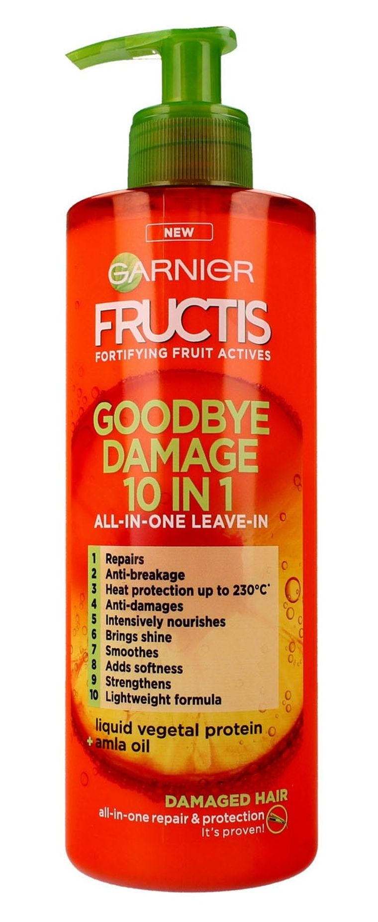 Garnier Fructis, Goodbye Damage, krem do włosów 10w1, 400 ml