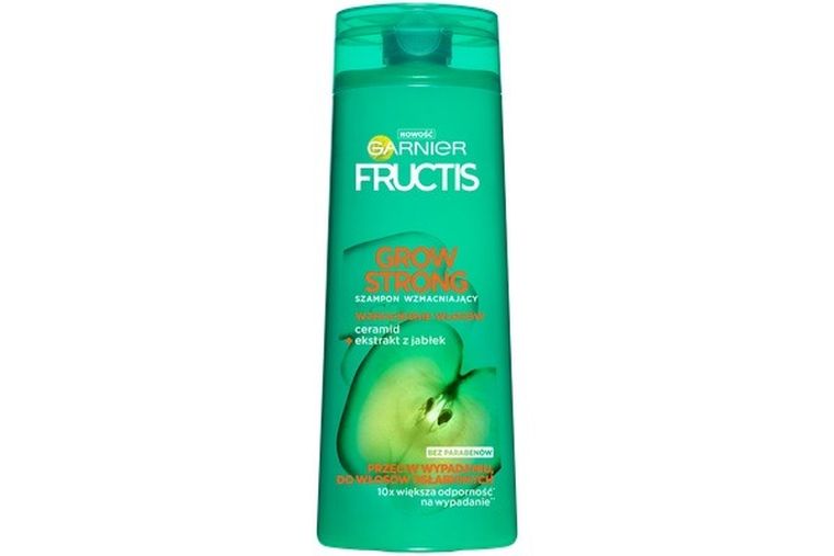 Garnier Fructis, szampon wzmacniający do włosów osłabionych, 400 ml