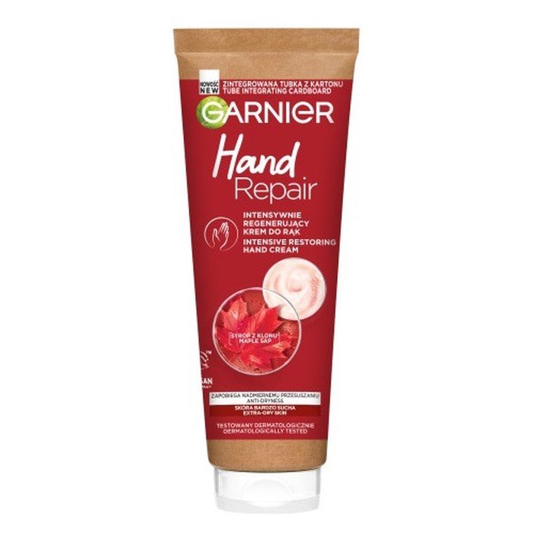 Garnier, Hand Repair, intensywnie regenerujący krem do rąk, 75 ml